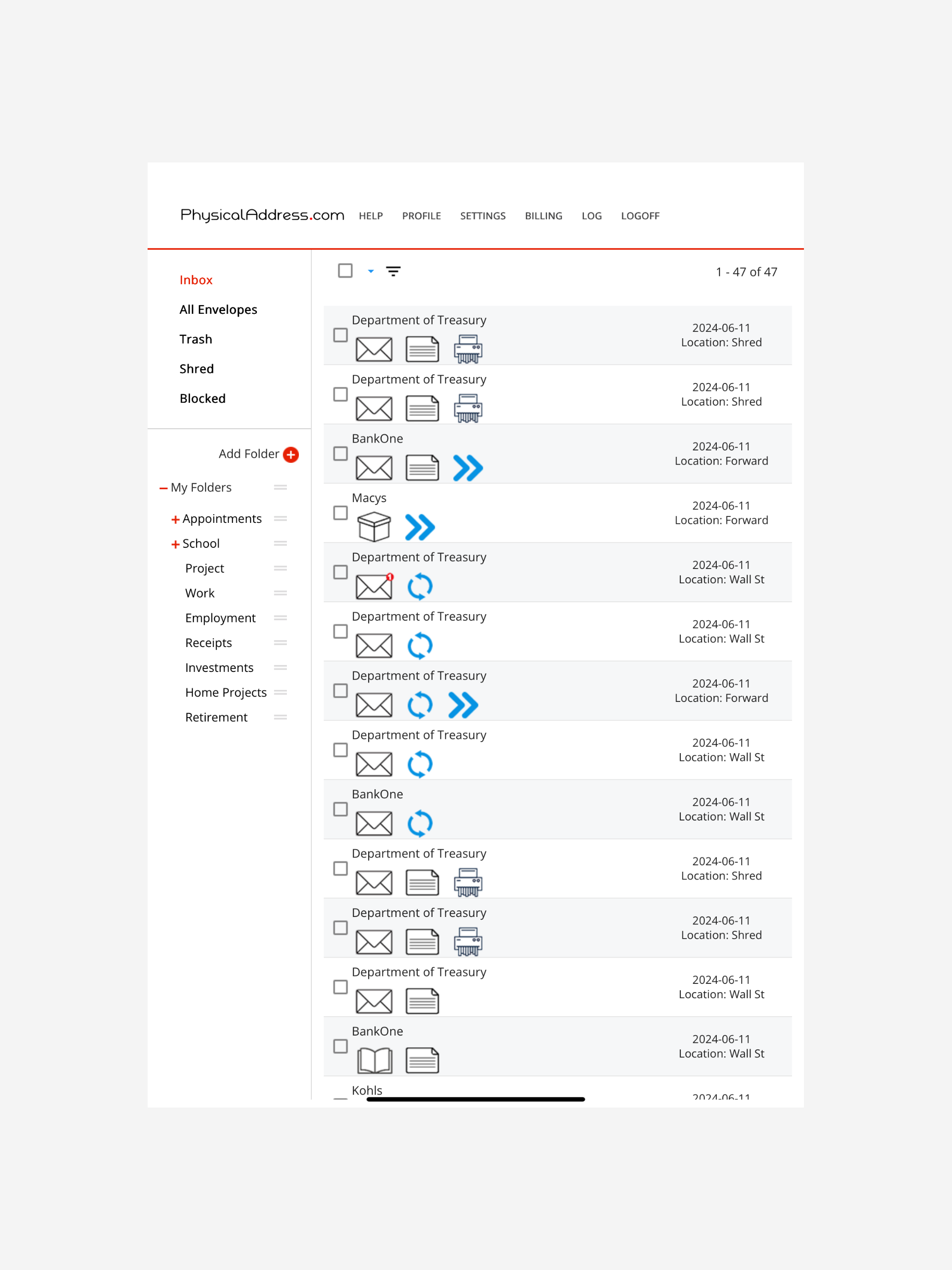 PhysicalAddress.com