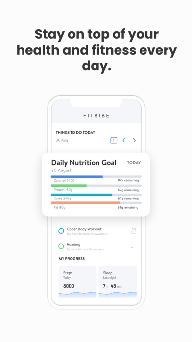 Fitribe App Screenshot