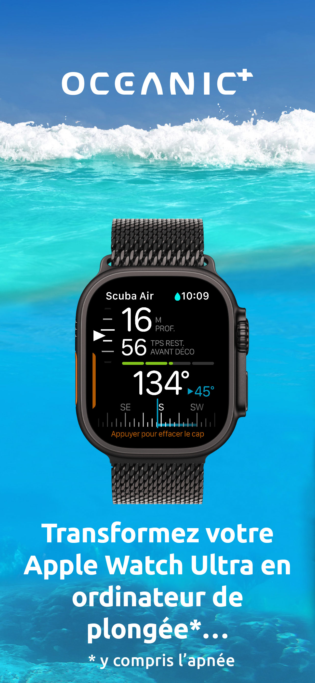 Oceanic+ Dive Smart Watch App