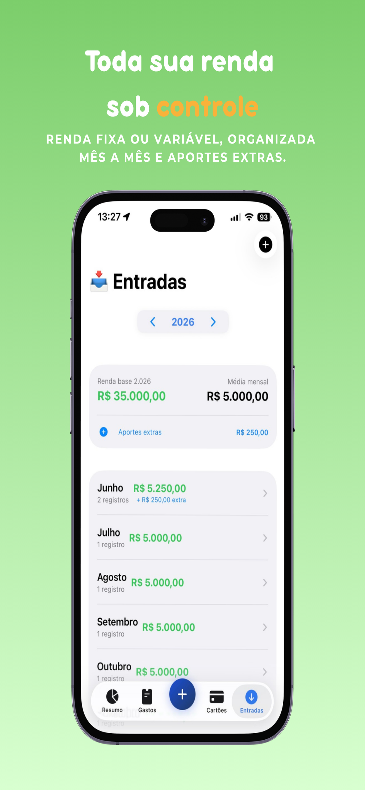 70/30App Controle Financeiro