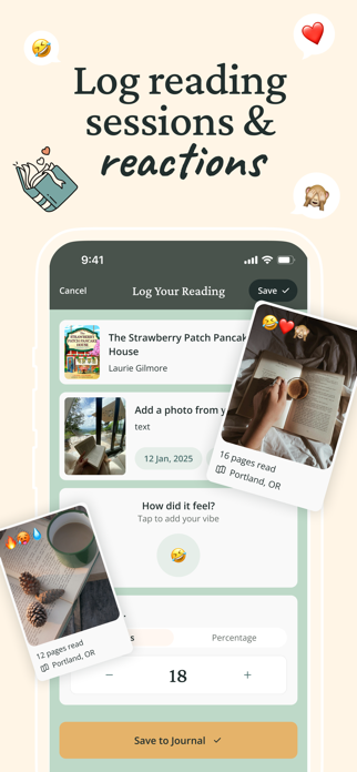Reading Journey: Book Tracker Screenshot 1 of 6