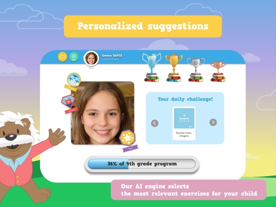 myBlee Math iPad app afbeelding 10