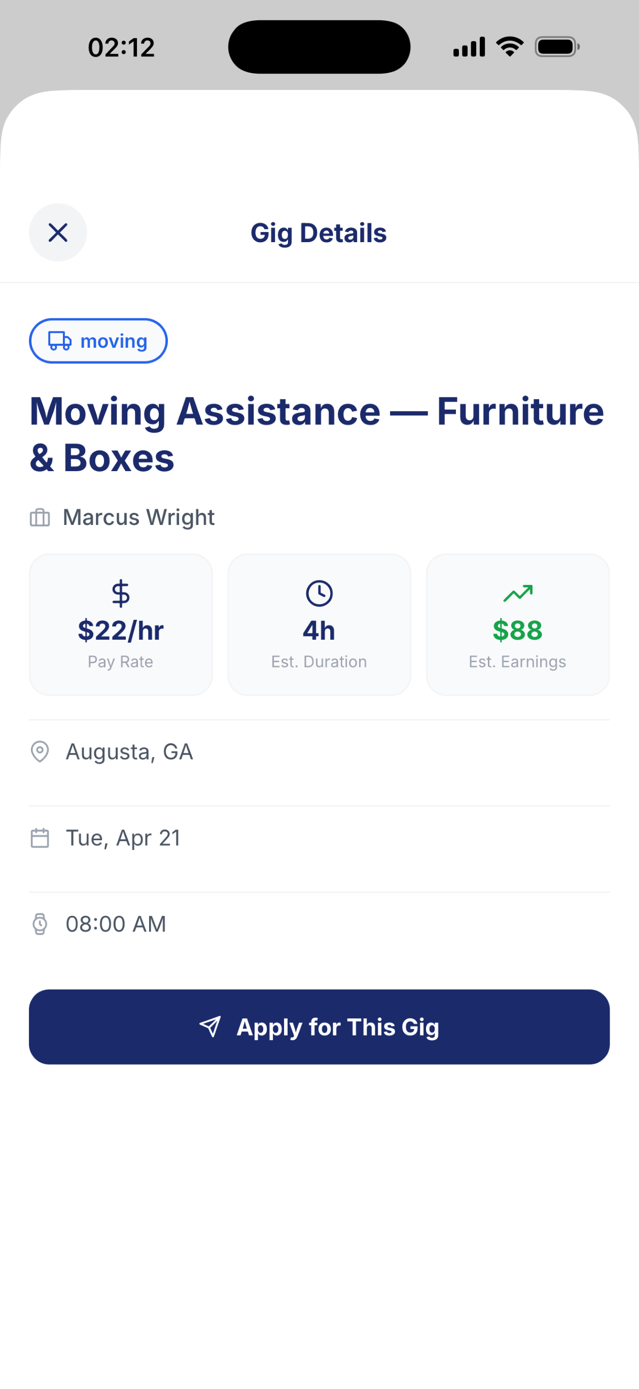 VetGig Mobile App