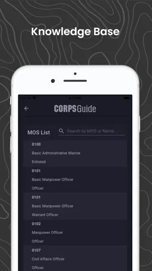 CorpsGuide screenshot 4