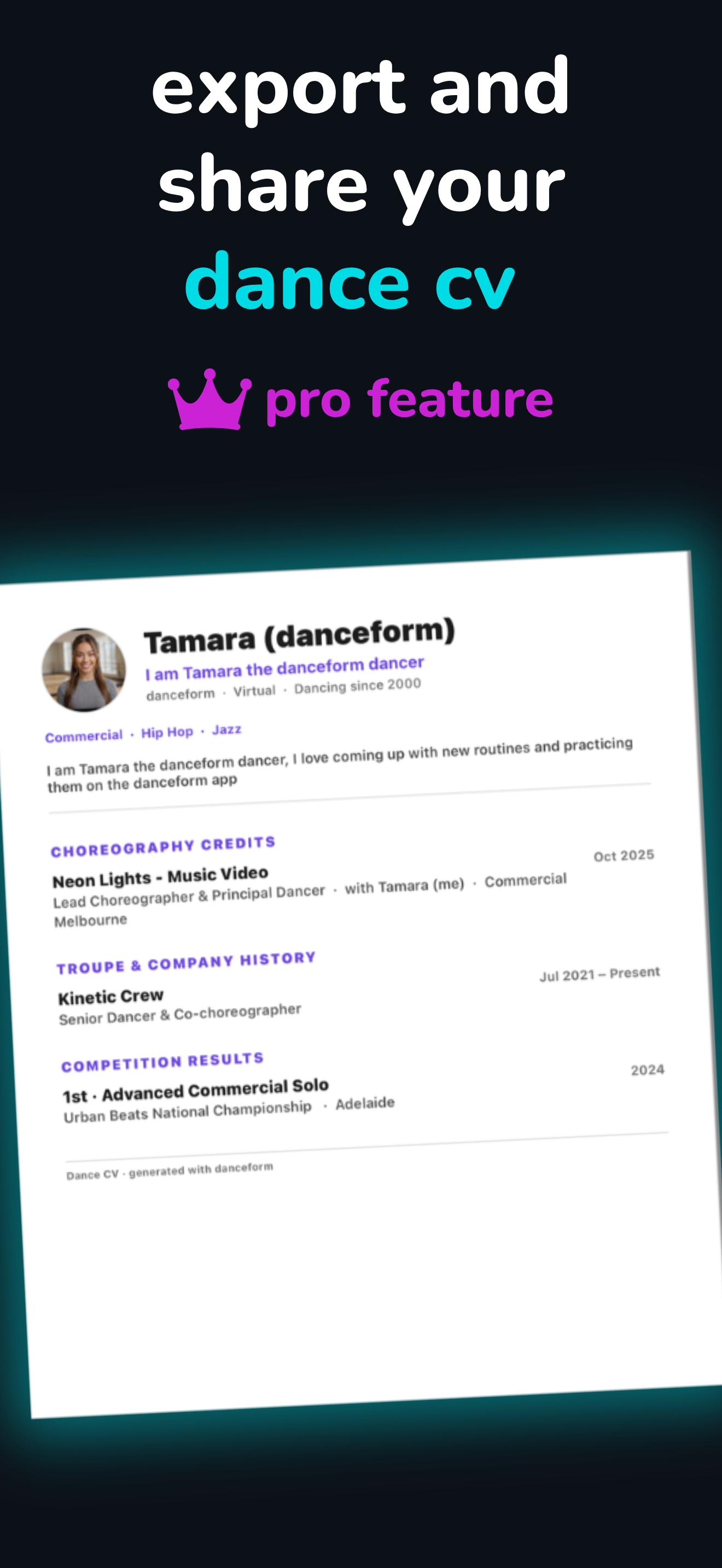 danceform screenshot 9