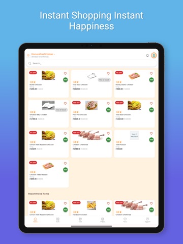 DiamondFreshChicken iPad screenshot