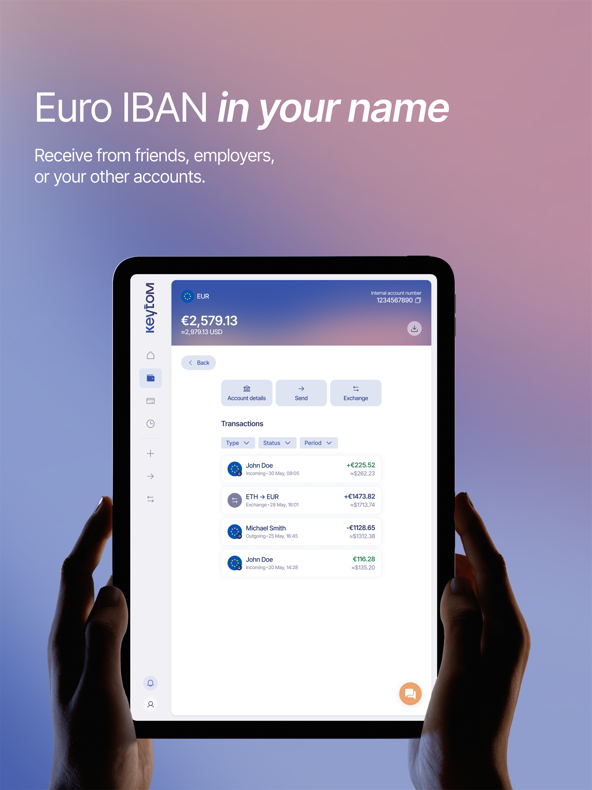 Keytom — Borderless Finance