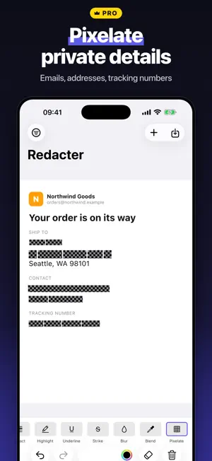 Redacter: Redact & Blur Text screenshot 3