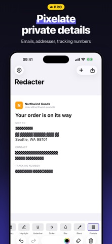 Redacter: Redact & Blur Text Screenshot 3 of 6