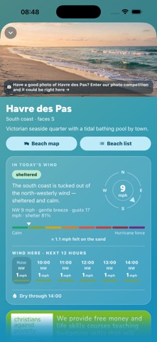Jersey Beach, Weather & Tides screenshot