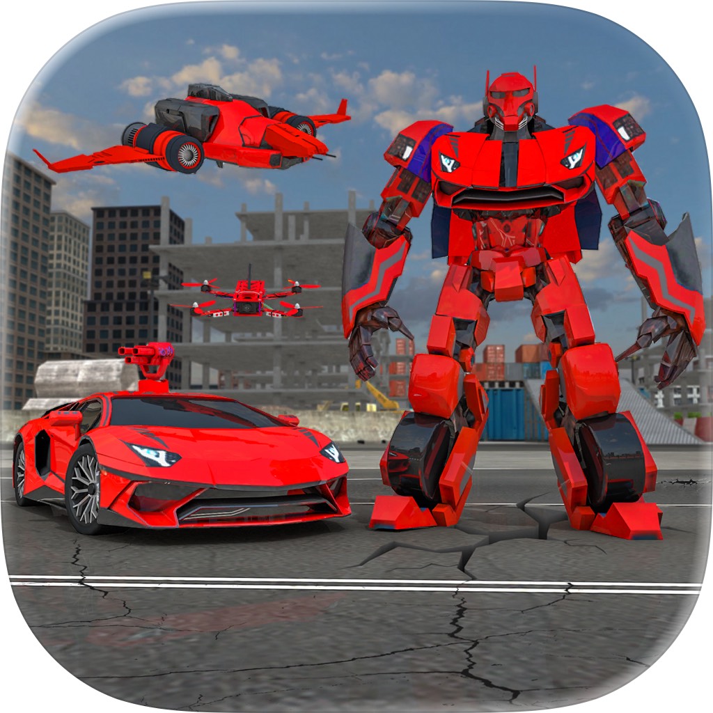 Apple App Store cover for Monster Hero Fight City Rescue