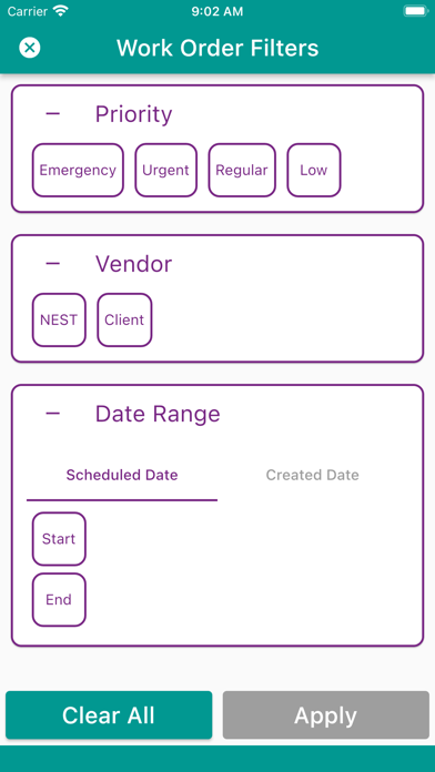 Facilitate Screenshot