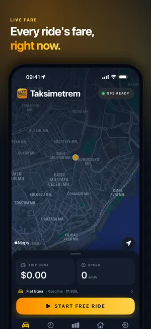 Taksimetrem screenshot 1
