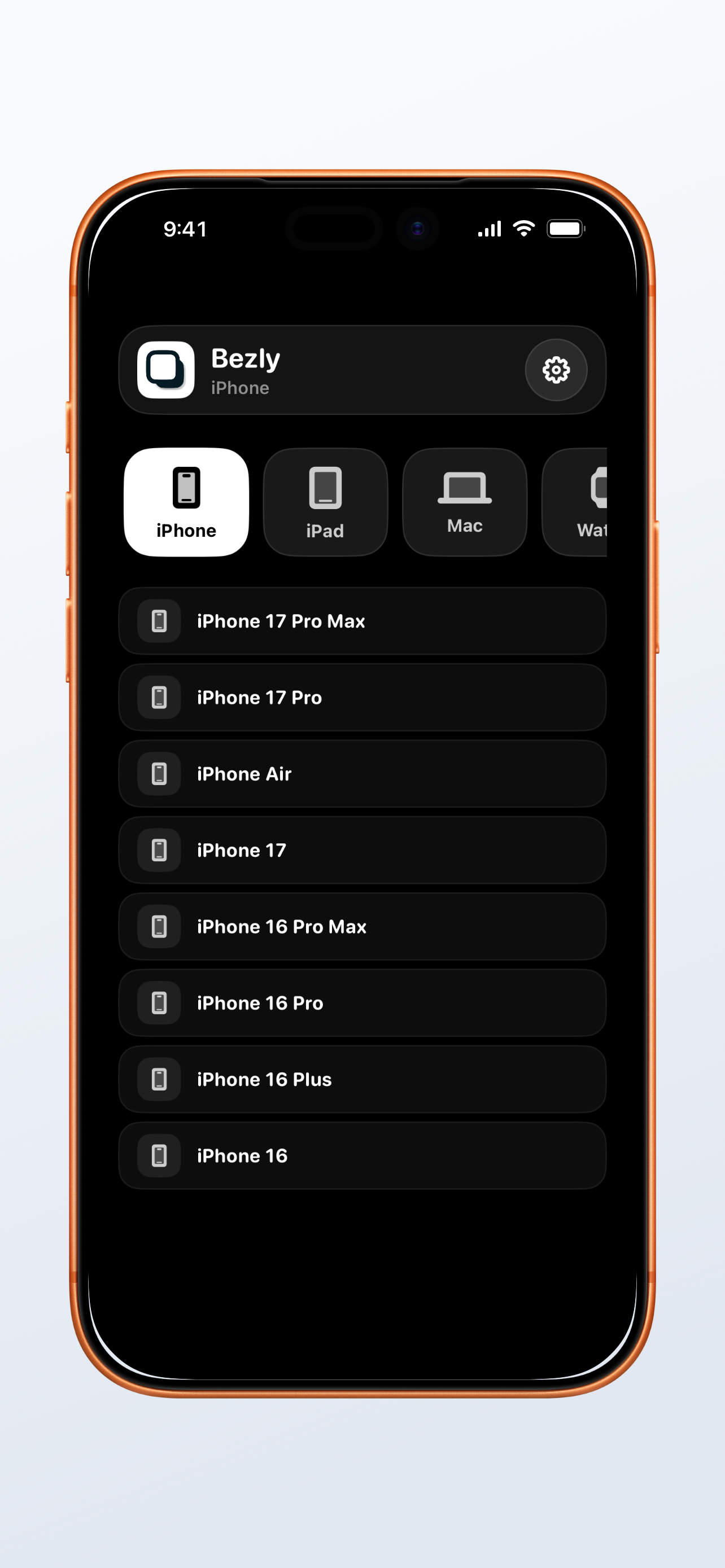 Bezly screenshot 2