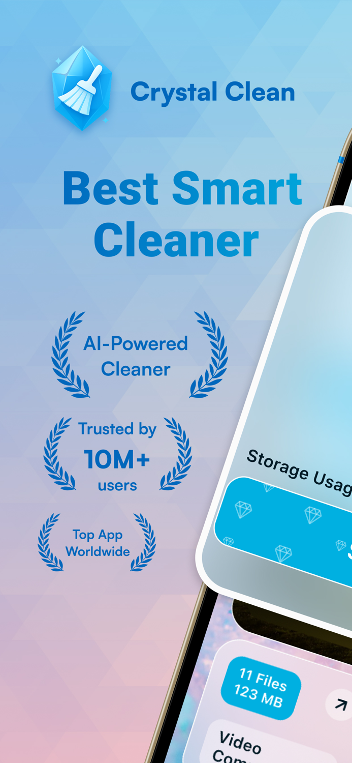 Crystal Clean Ai Cleaner App