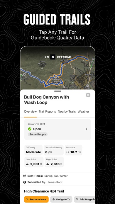 onX Offroad: Trail Maps & GPS Screenshot