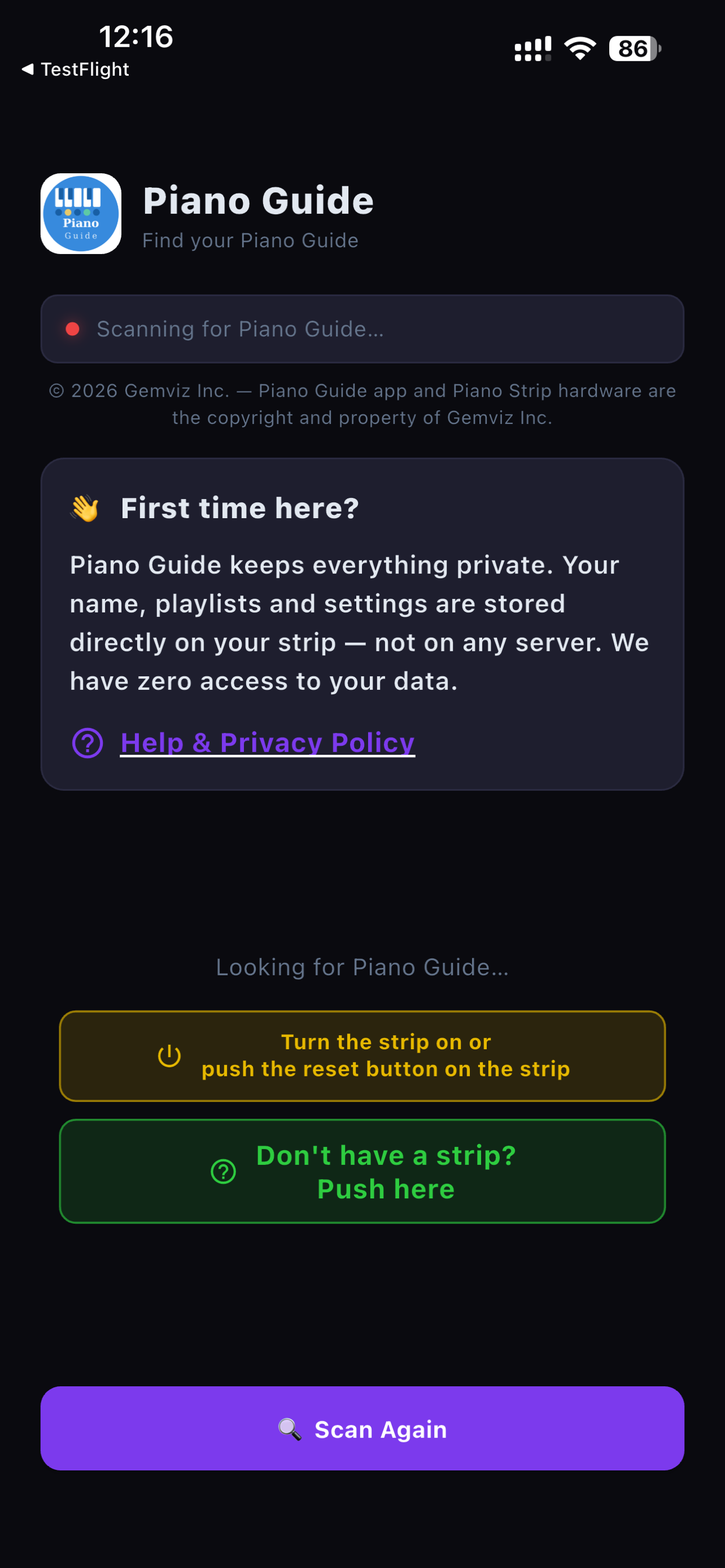 Piano Guide screenshot 3