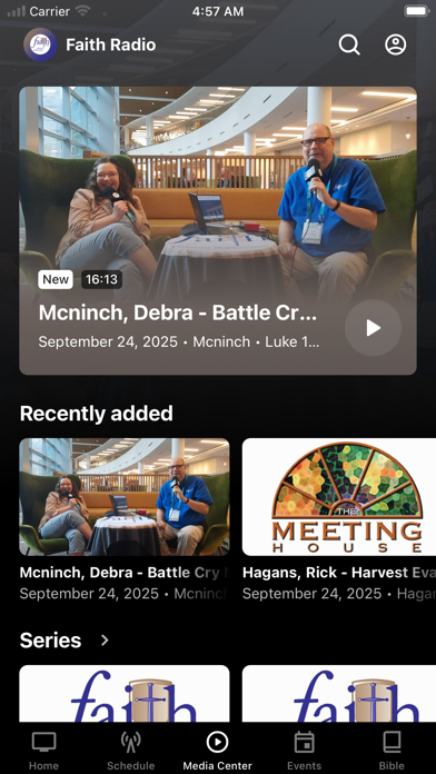 Faith Radio WLBF iPhone screenshot 3 - Education app