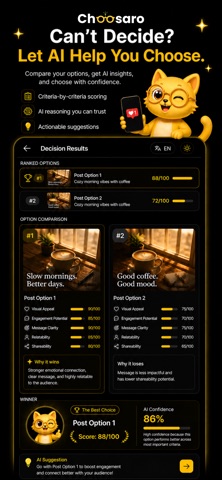 Choosaro: AI Decision Maker Screenshot 7 of 8