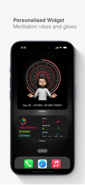 Meditate - Mindfulness app Screenshot