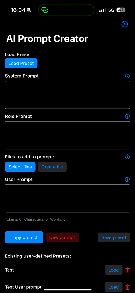 AI Prompt Developer - Developer Tools App | MWM