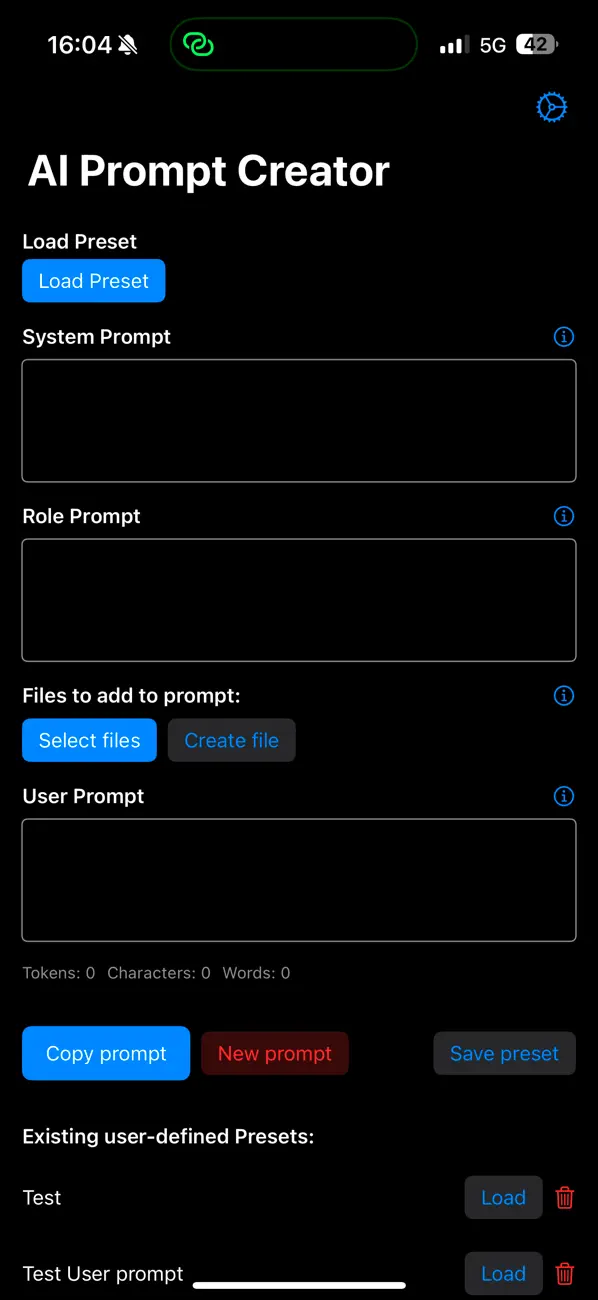 #2. AI Prompt Developer (iOS) Ved: Manuel Streit