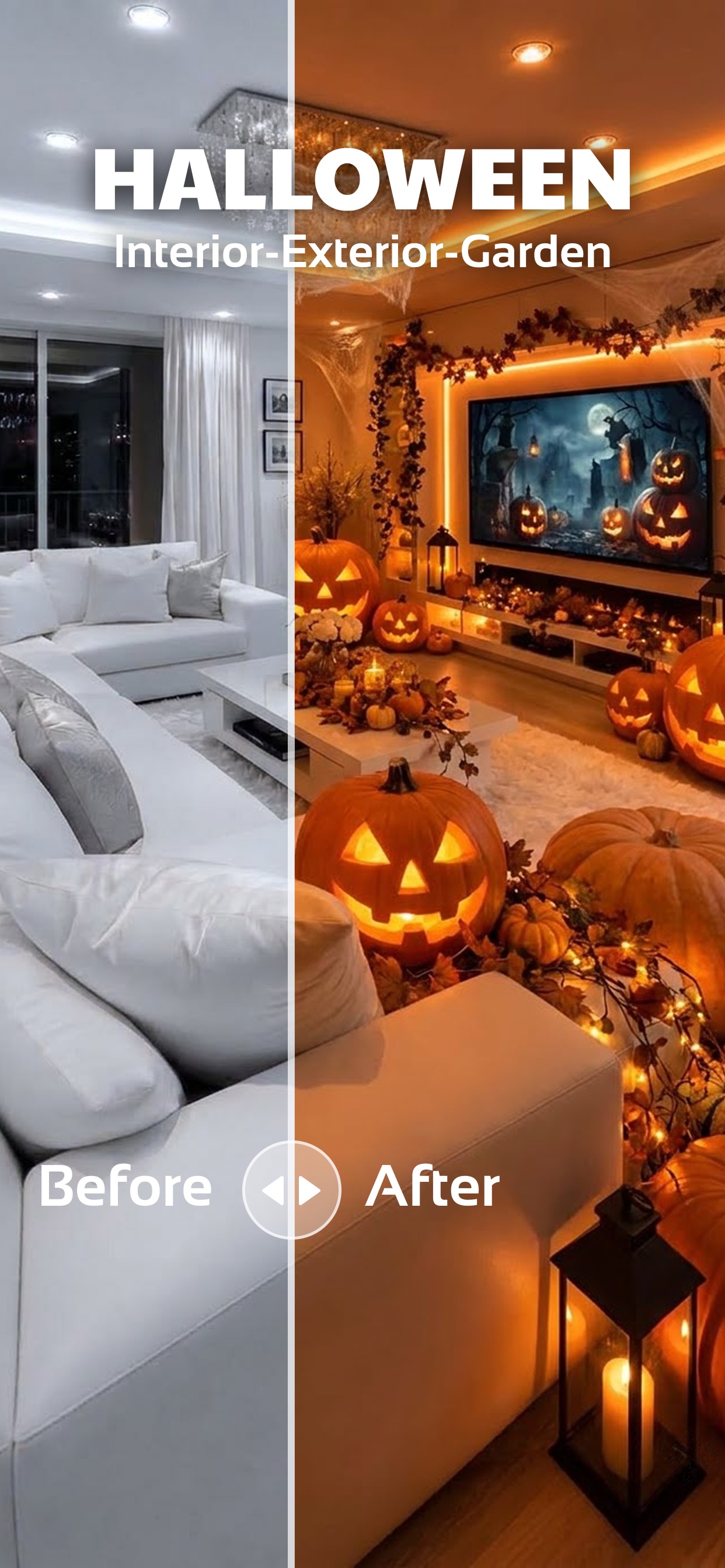 Screenshot 1 of AI Halloween Interior Design