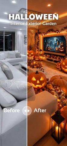 AI Halloween Interior Design Screenshot 1 of 10