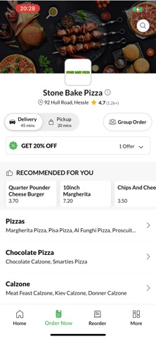Stone Bake Pizza Screenshot 2 of 4