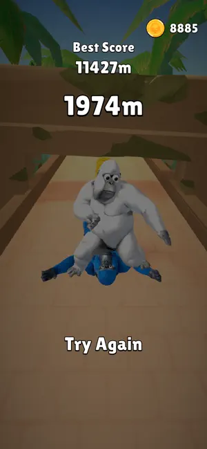 Yeti Bigfoot : Fluffy screenshot 4