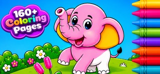 Kids Drawing & Coloring Games iPhone screenshot