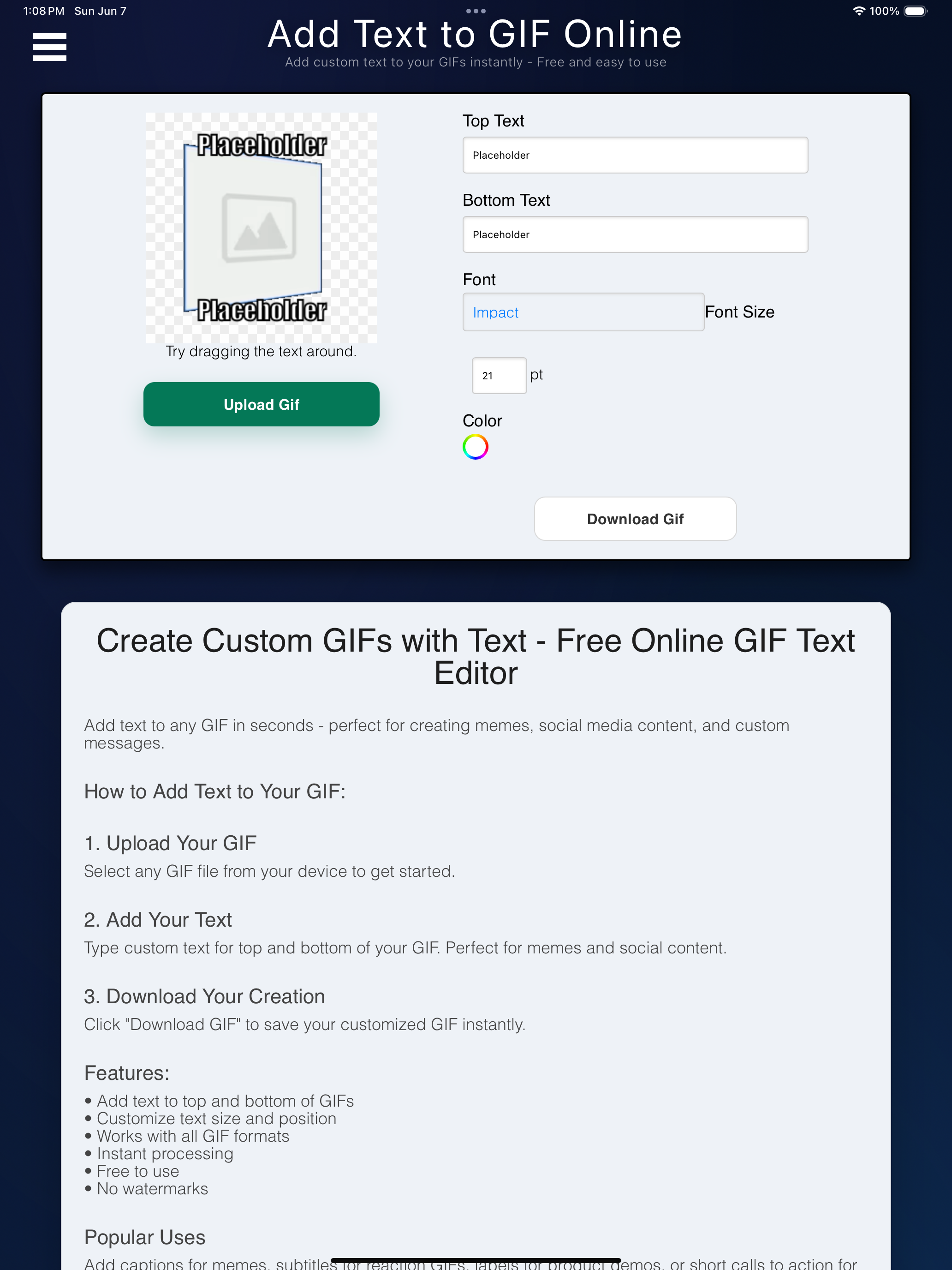 3D Gif Maker App screenshot 9