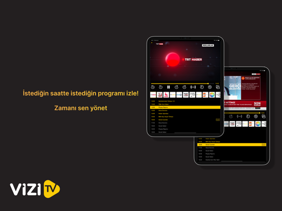 Vizi TV iPad screenshot 2 - Entertainment app