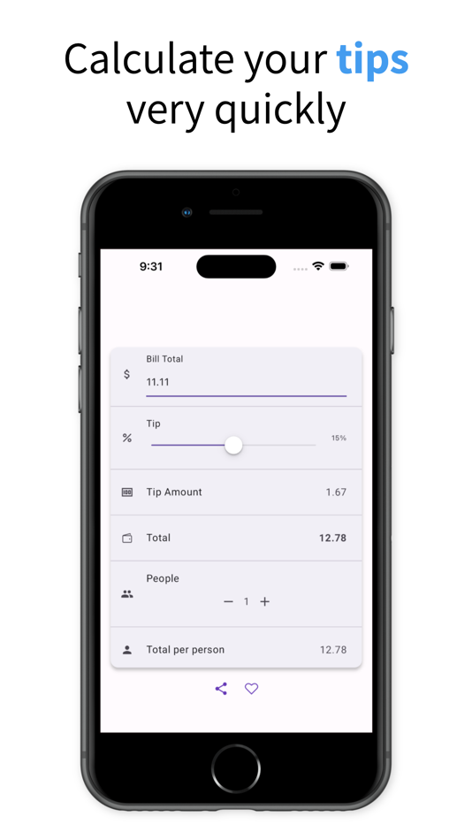 #1. Quick Tipz (iOS) 由: Sebastian Orrego
