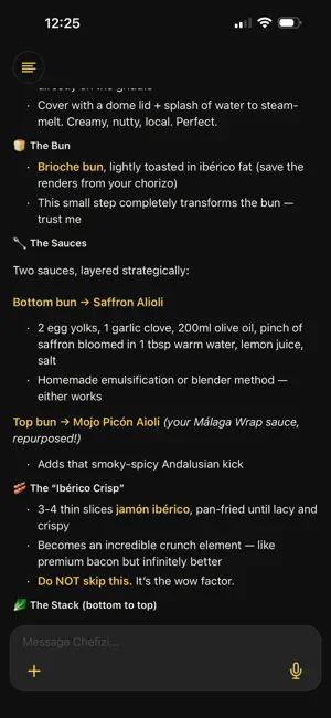 Chefizi AI: Recipes & Menu screenshot 3