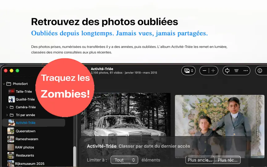 Capture d'écran de PhotoSort : Trier, Filtrer sur iPhone 6