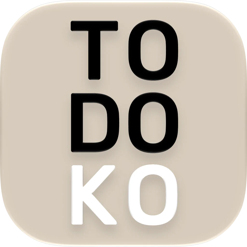 Day Planner & Agenda - TODOKO