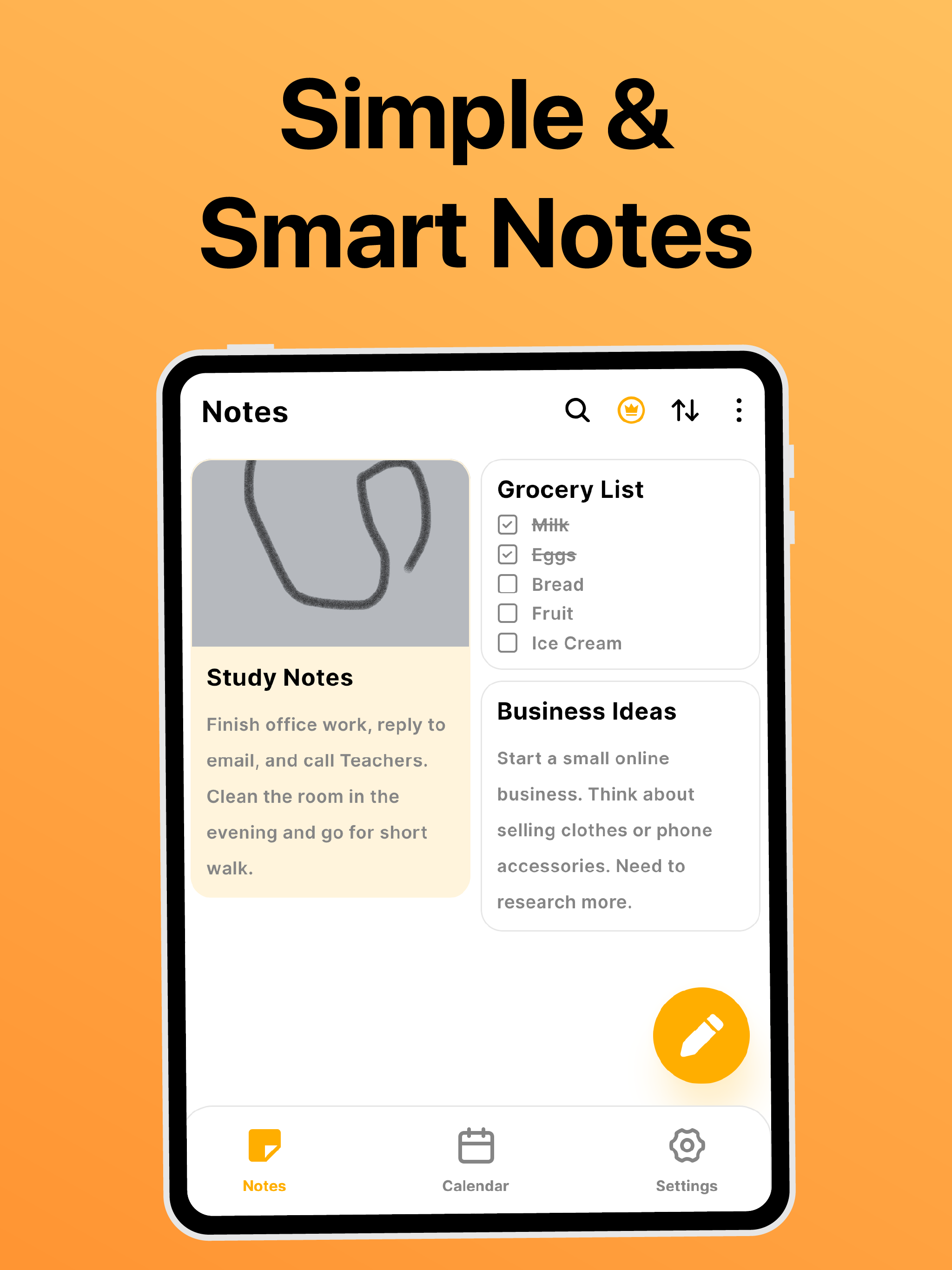 Notes: Color Notepad, Notebook screenshot 6