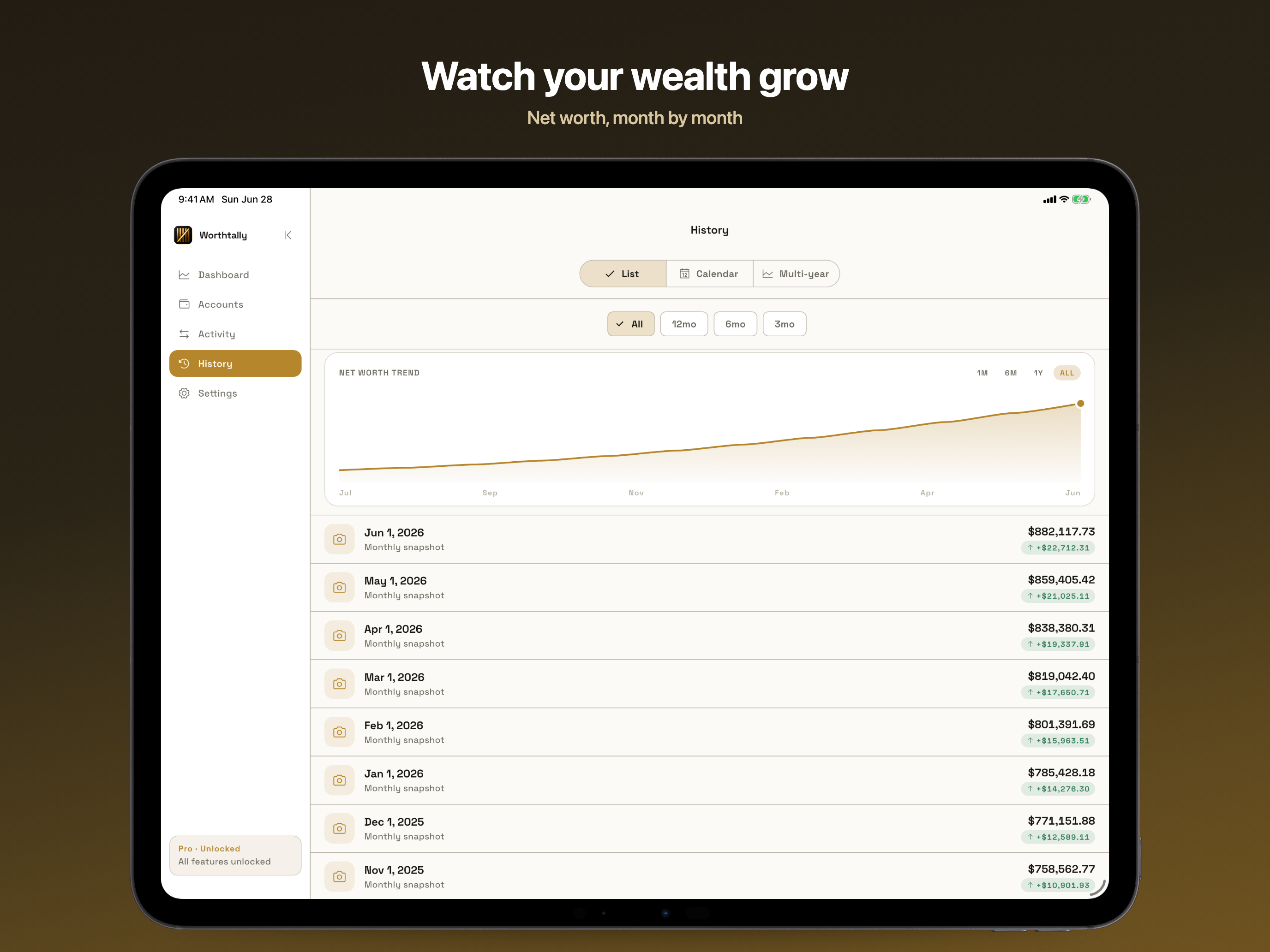 Worthtally: Net Worth Tracker screenshot 14