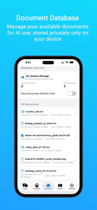 Private AI: Document Chat Screenshot 3 of 10
