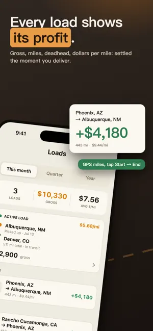 Trucker Wise: Tax & Mileage screenshot 2