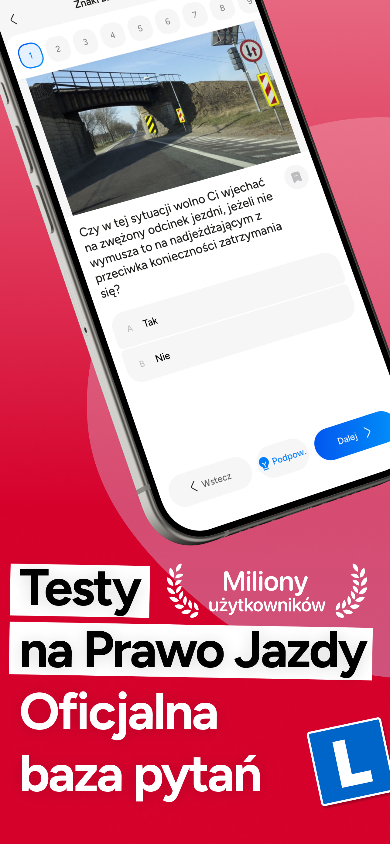 Testy na Prawo Jazdy PL: Lerny