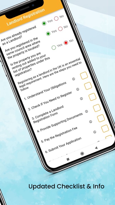 Screenshot 4 of Landlords Checks & Compliance App
