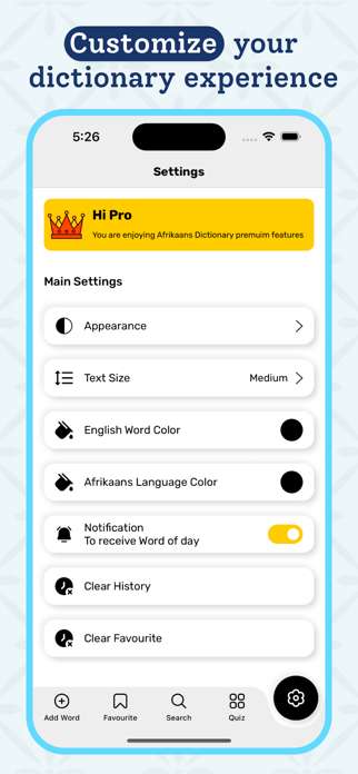 Afrikaans Dictionary - Offline Screenshot 7 of 8
