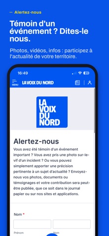 App screenshot