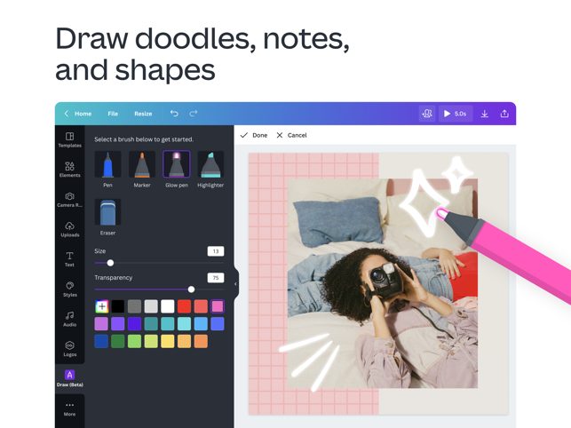 ‎Canva: Design, Photo & Video Screenshot