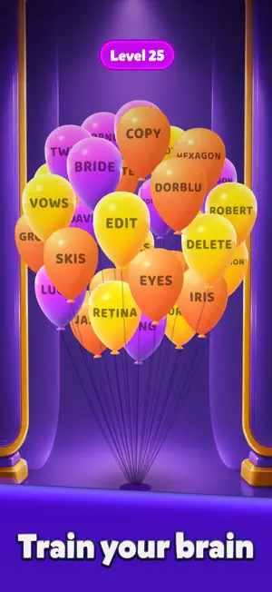 Balloon Word Jam: Pop Puzzle screenshot 4