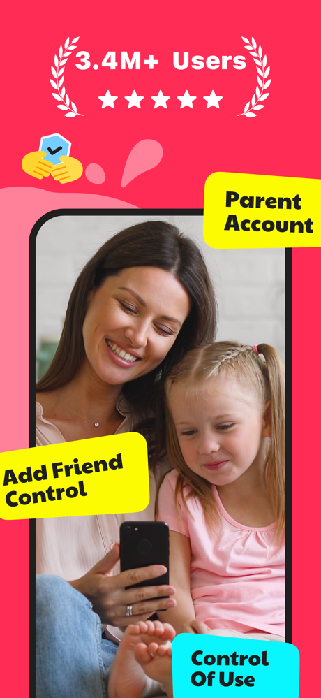 JusTalk Kids - Safe Messenger screenshot 1