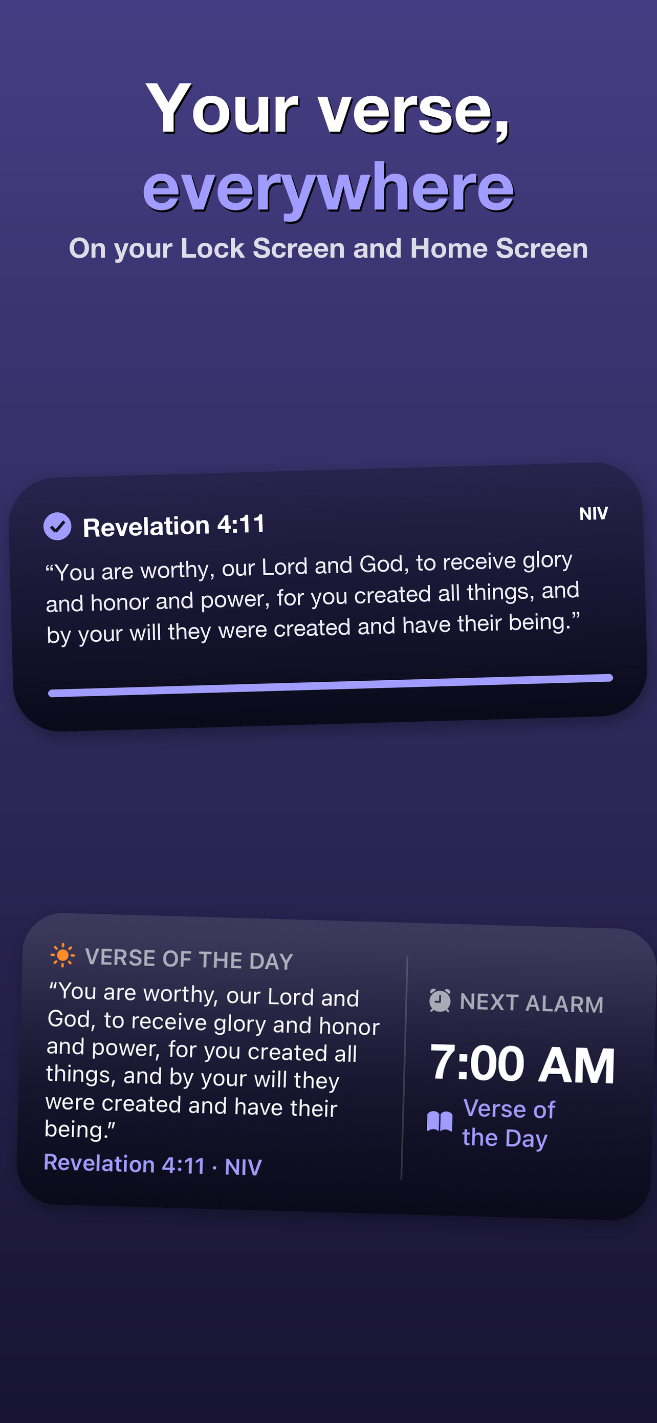 Bible Alarm: Daily Verse Alarm screenshot 6