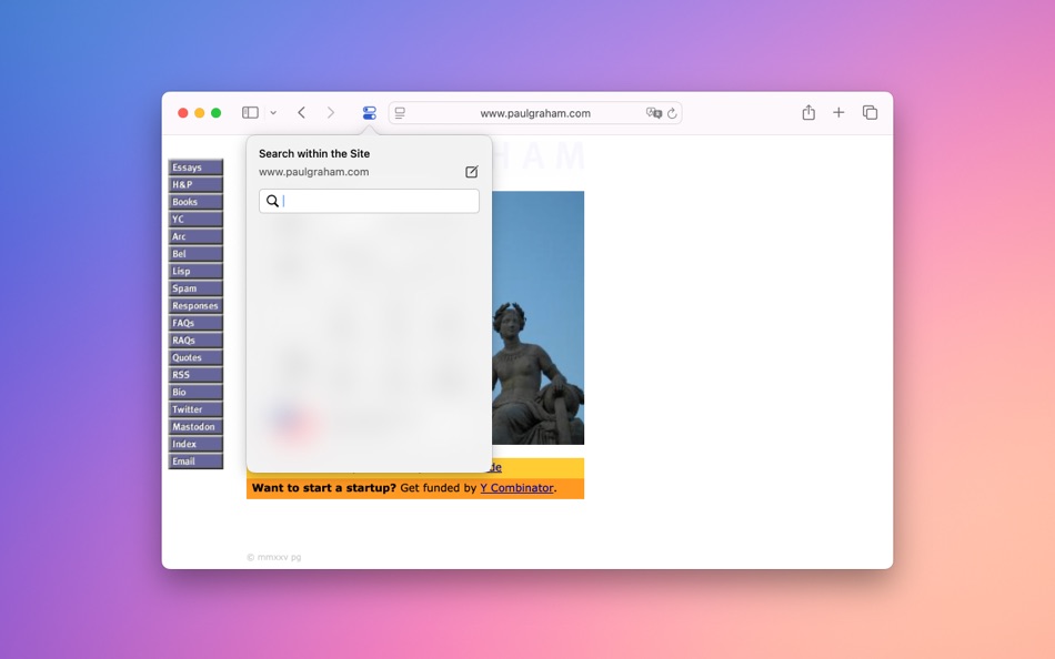 #3. Control Center for Safari (macOS) 来自: Gaolan Huang